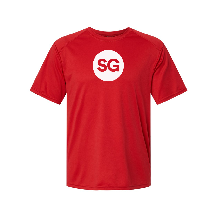Men's Sofiagray Logo Performance T-Shirt
