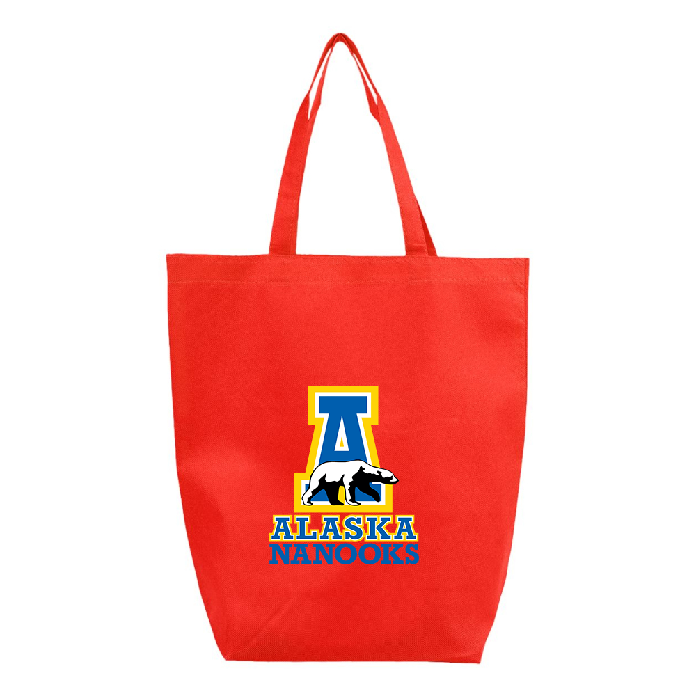 Alaska Nanooks Q-Tees Non-Woven Gusset Bottom Tote
