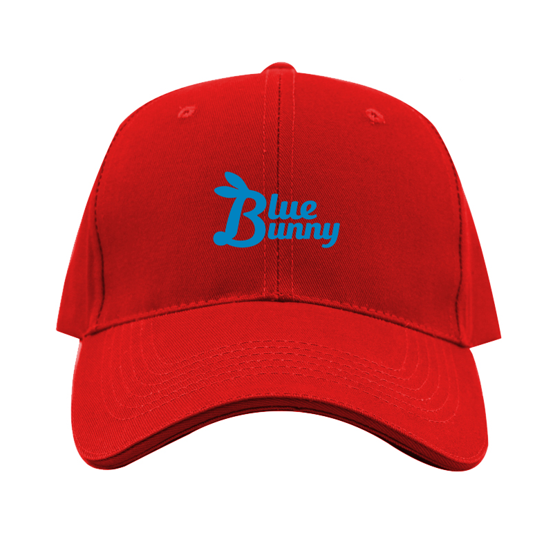 Blue Bunny  Logo  Dad Baseball Cap Hat