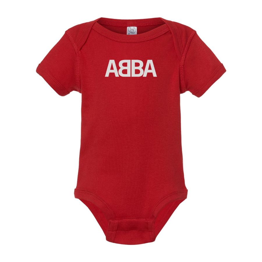 Abba Logo Baby Onesie Romper