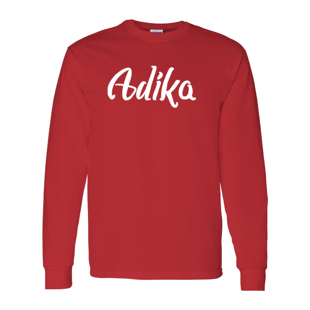 Men's Adika  Gildan Heavy Cotton Long Sleeve T-Shirt