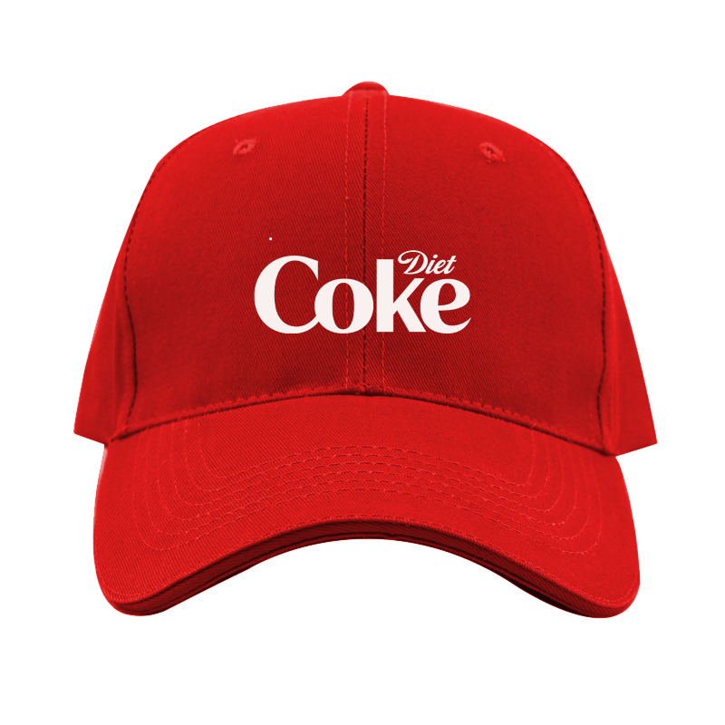 Diet Coke Logo  Dad Baseball Cap Hat