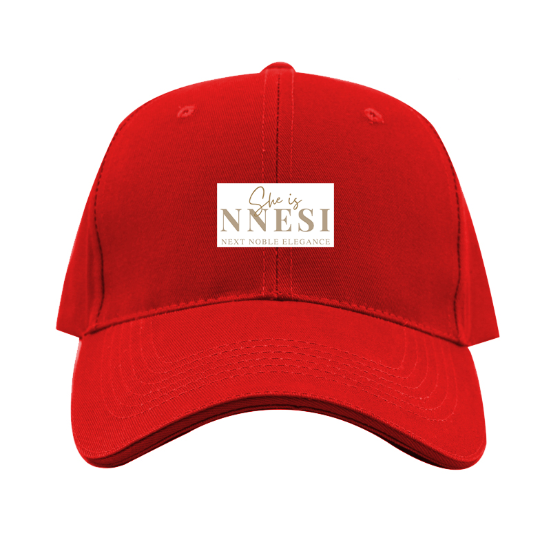 Nnesi Logo  Dad Baseball Cap Hat