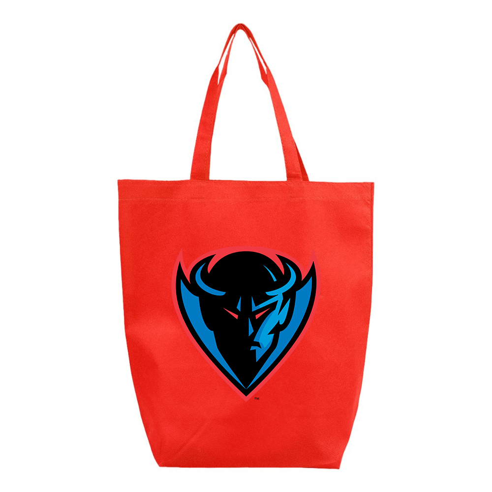 DePaul Blue Demons Q-Tees Non-Woven Gusset Bottom Tote