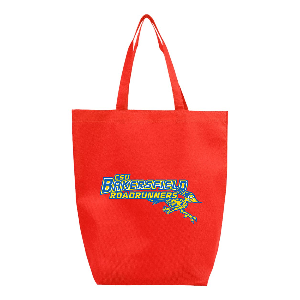 CSU-Bakersfield Roadrunners Q-Tees Non-Woven Gusset Bottom Tote