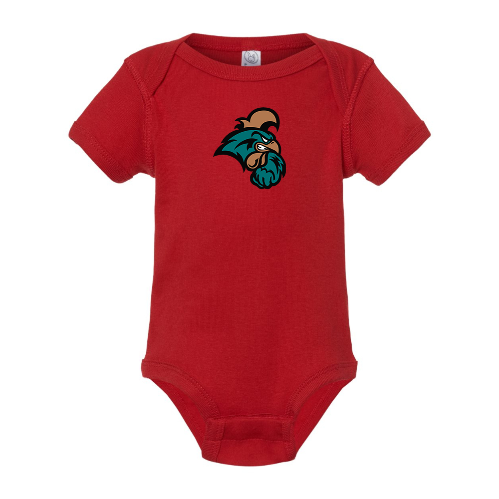 Coastal Carolina Chanticleers Rabbit Skins Infant Baby Rib Bodysuit