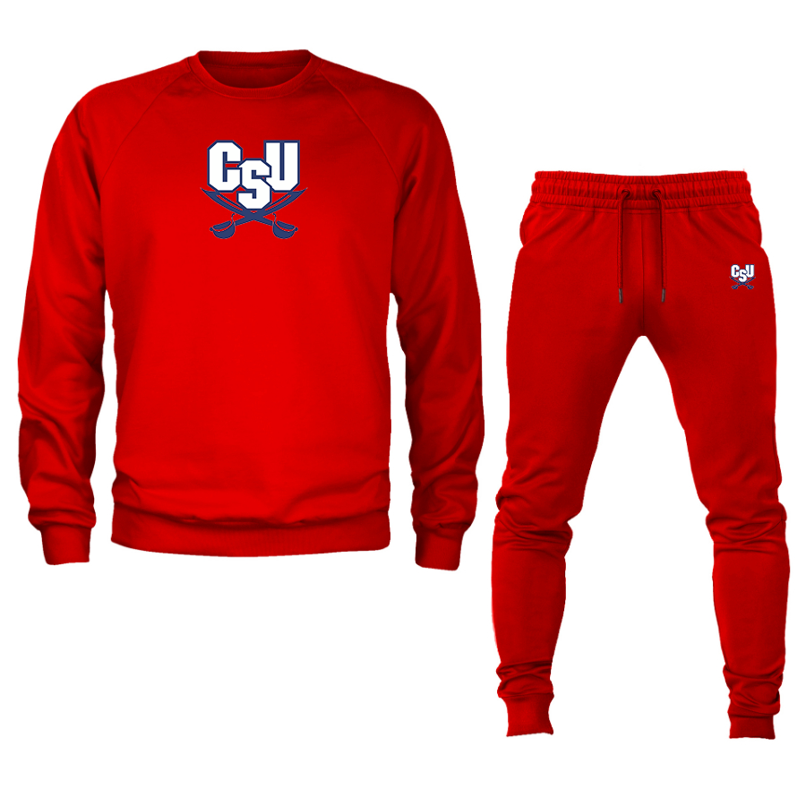 Men's  CSU Buccaneers   Crewneck Sweatshirt Joggers Suit