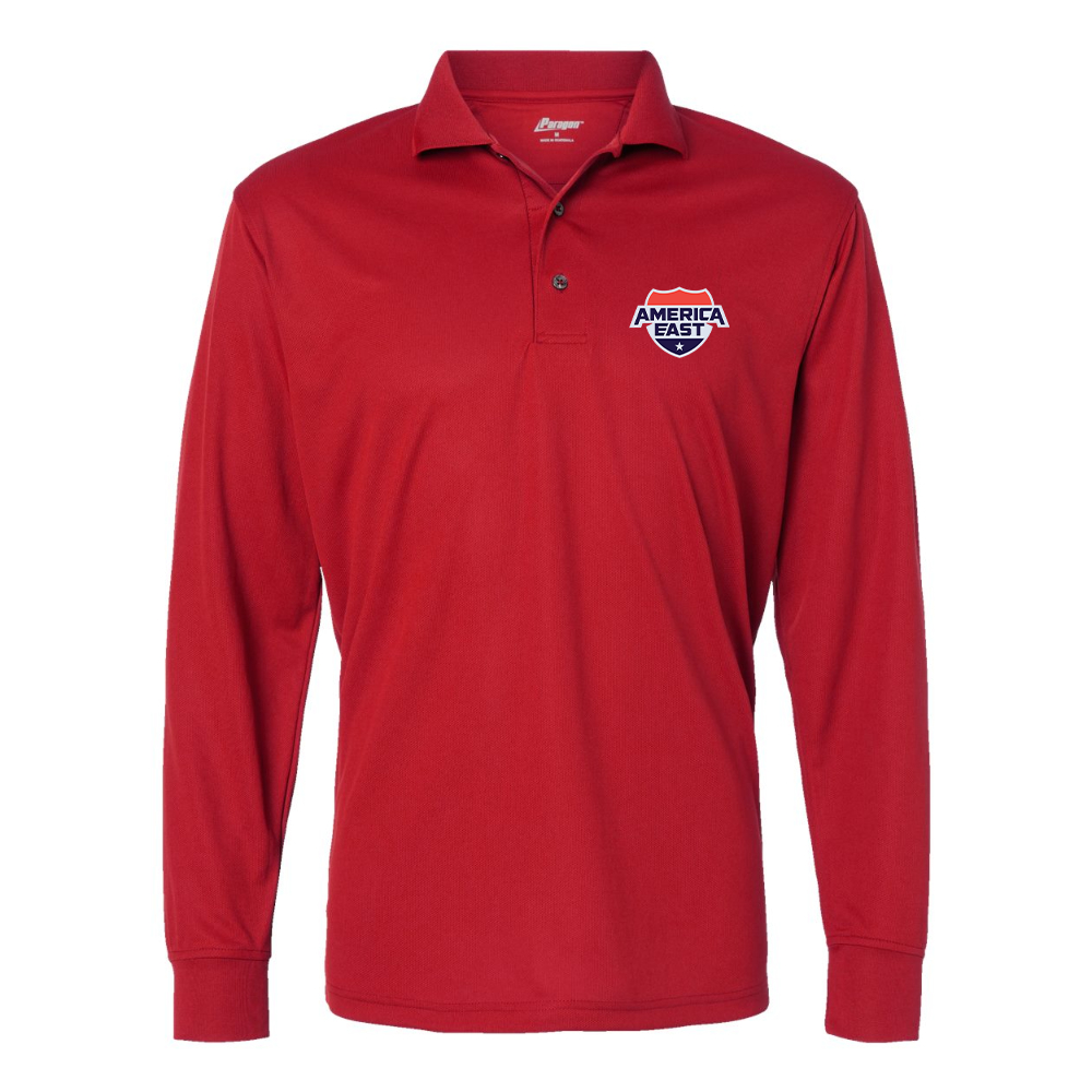 Men's America East Conference Paragon Prescott Long Sleeve Polo