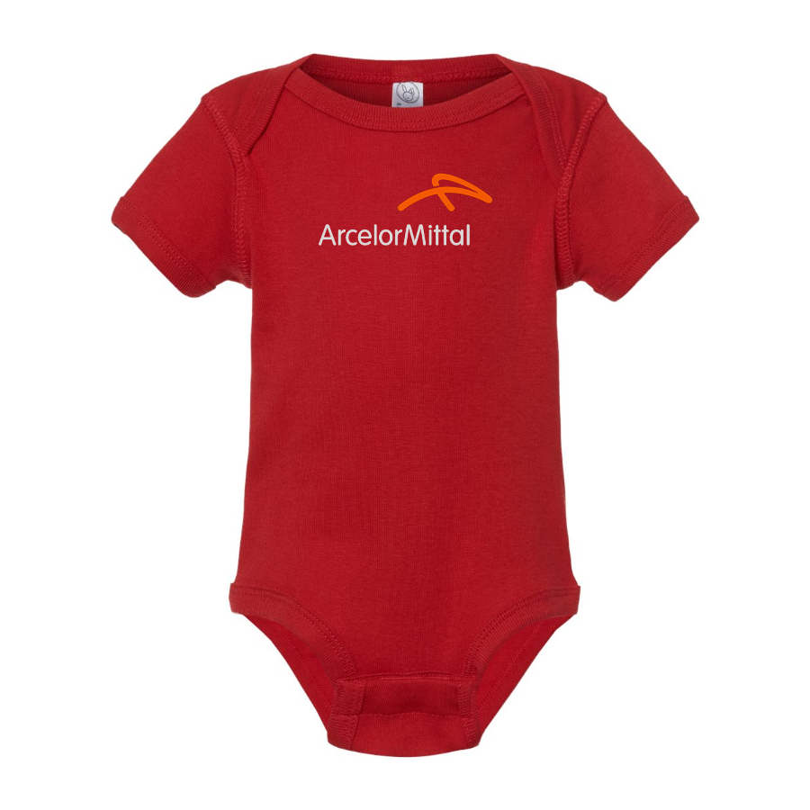 Arcelormittal Logo Baby Onesie Romper
