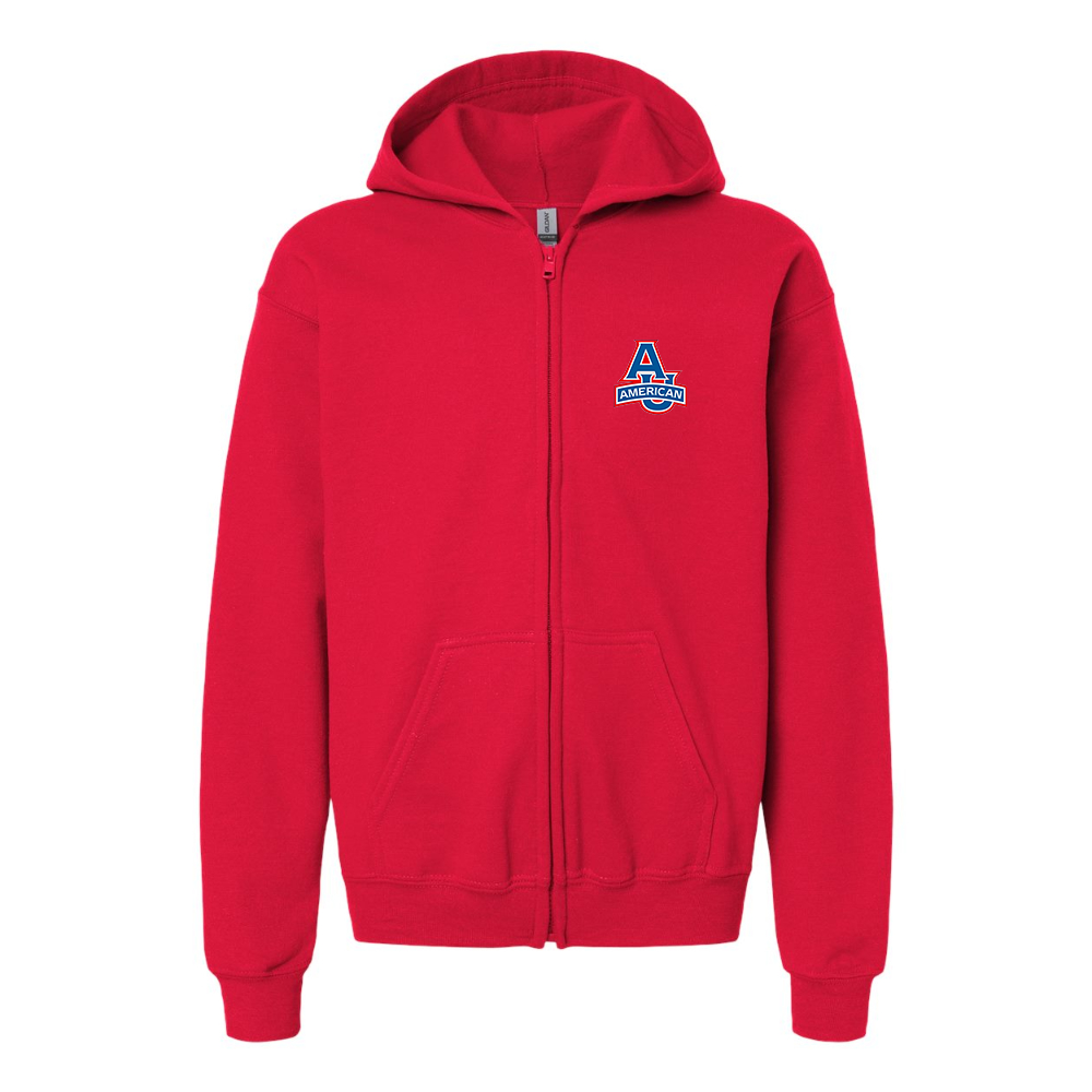 Youth  American Eagles   Gildan Heavy Blend Full Zip Hooded Sweatshirt