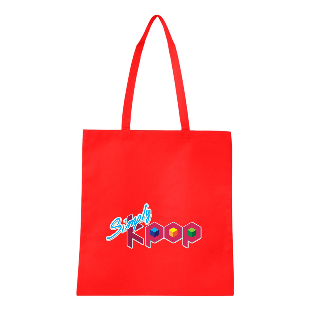 Simply Kpop Q-Tees Non-Woven  Tote