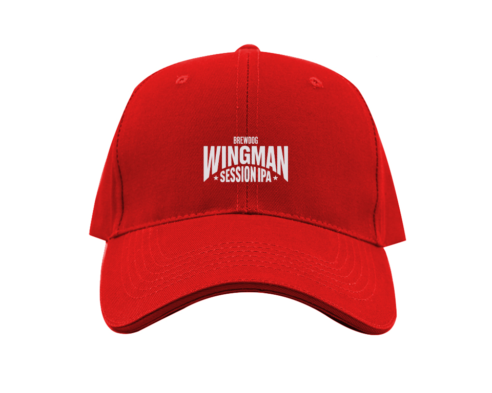 Wingman Logo  Dad Baseball Cap Hat