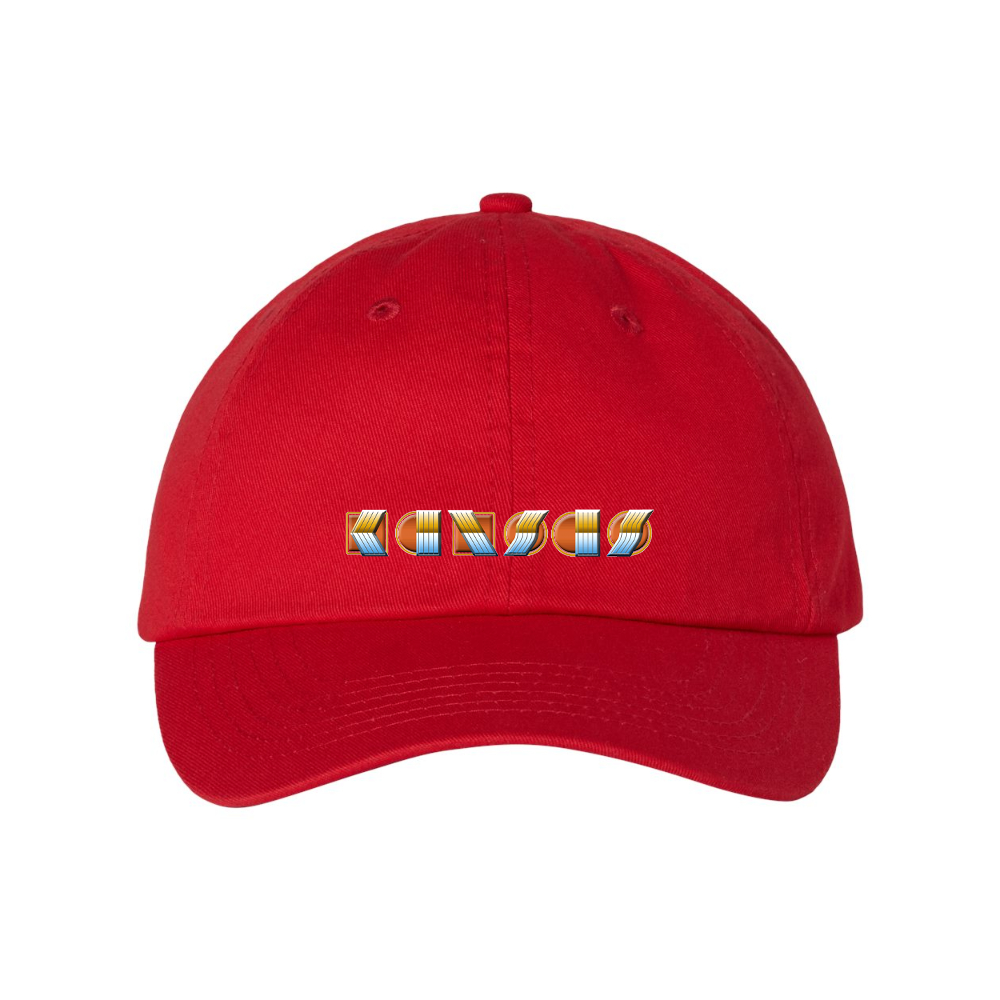 Kansas Valucap Adult Bio-Washed Classic Dad Hat