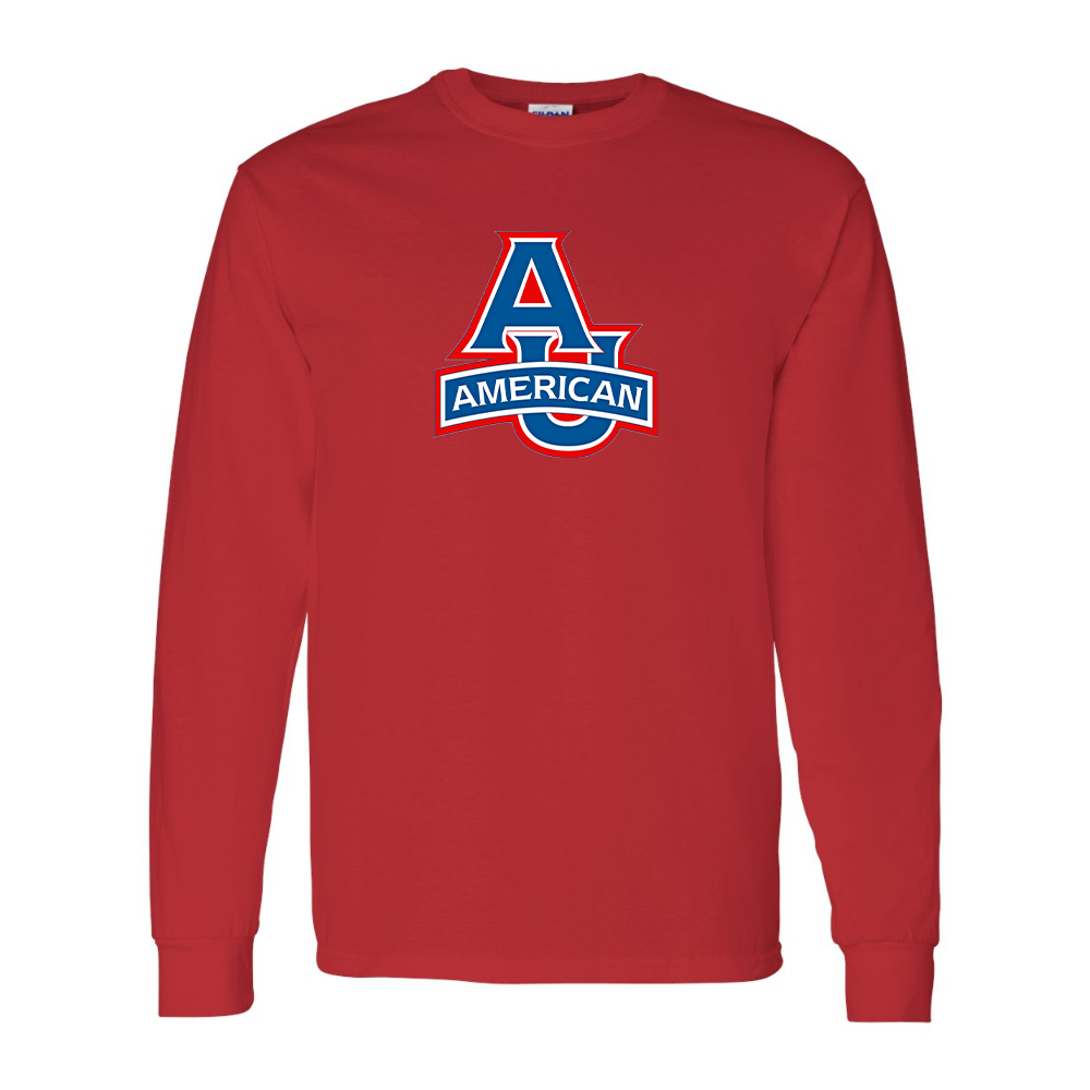 Men's  American Eagles  Gildan Heavy Cotton Long Sleeve T-Shirt