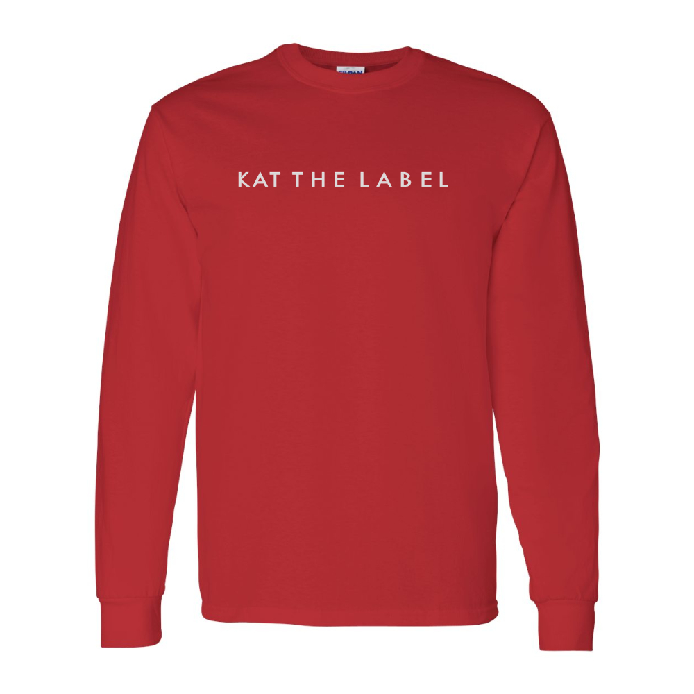 Men's Kat The Label Gildan Heavy Cotton Long Sleeve T-Shirt