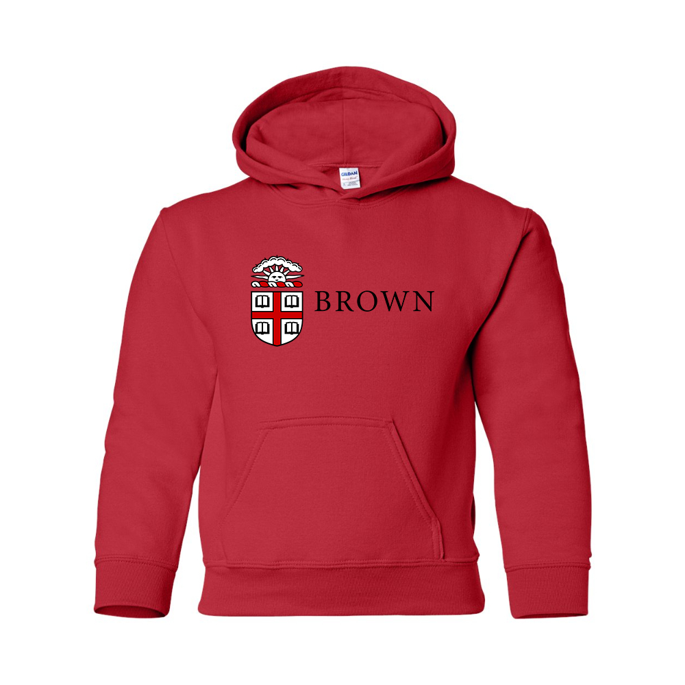 Youth  Brown University  Gildan Heavy Blend  Hooded Sweatshirt