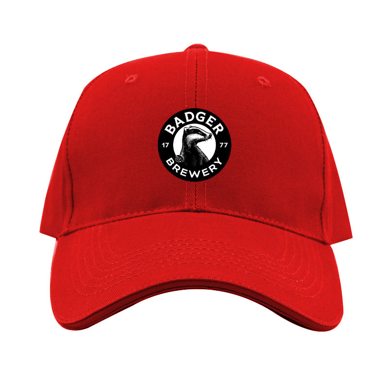 Badger Brewery Logo  Dad Baseball Cap Hat