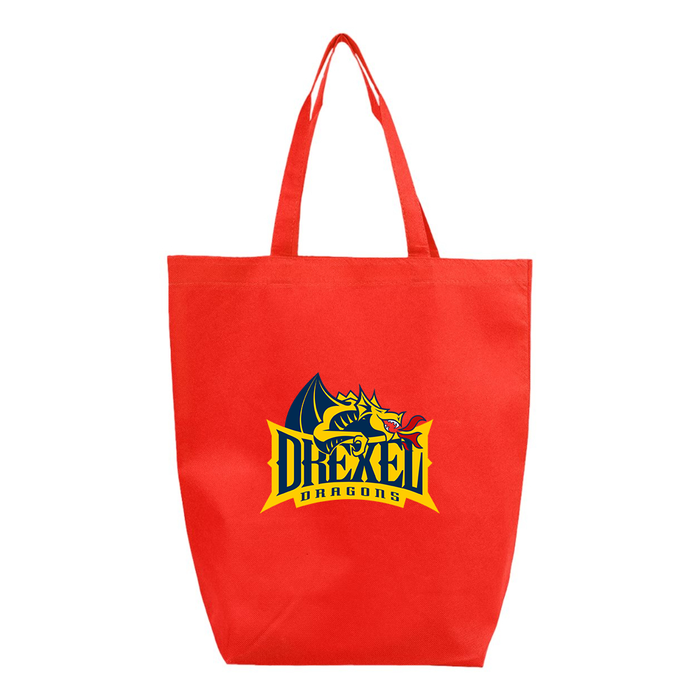 Drexel Dragons Q-Tees Non-Woven Gusset Bottom Tote