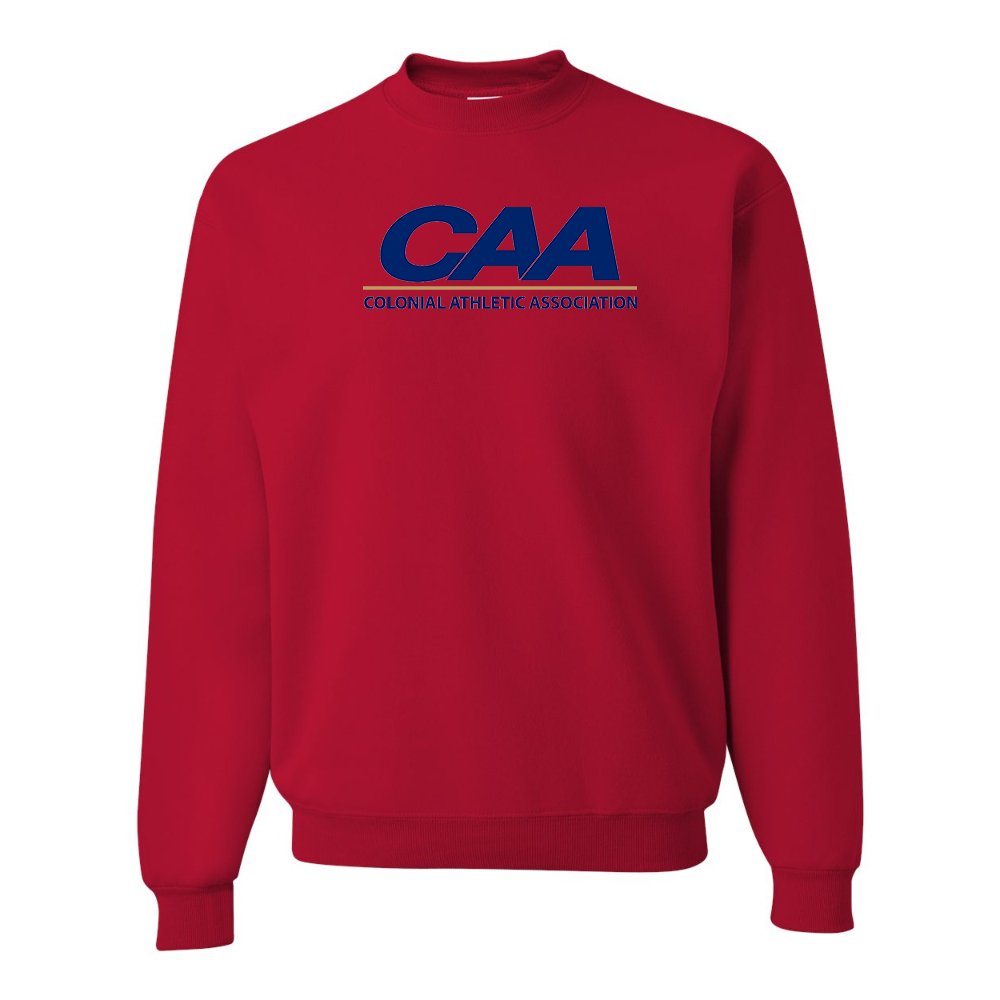 Men's Colonial Athletic Association JERZEES NuBlend Crewneck Sweatshirt