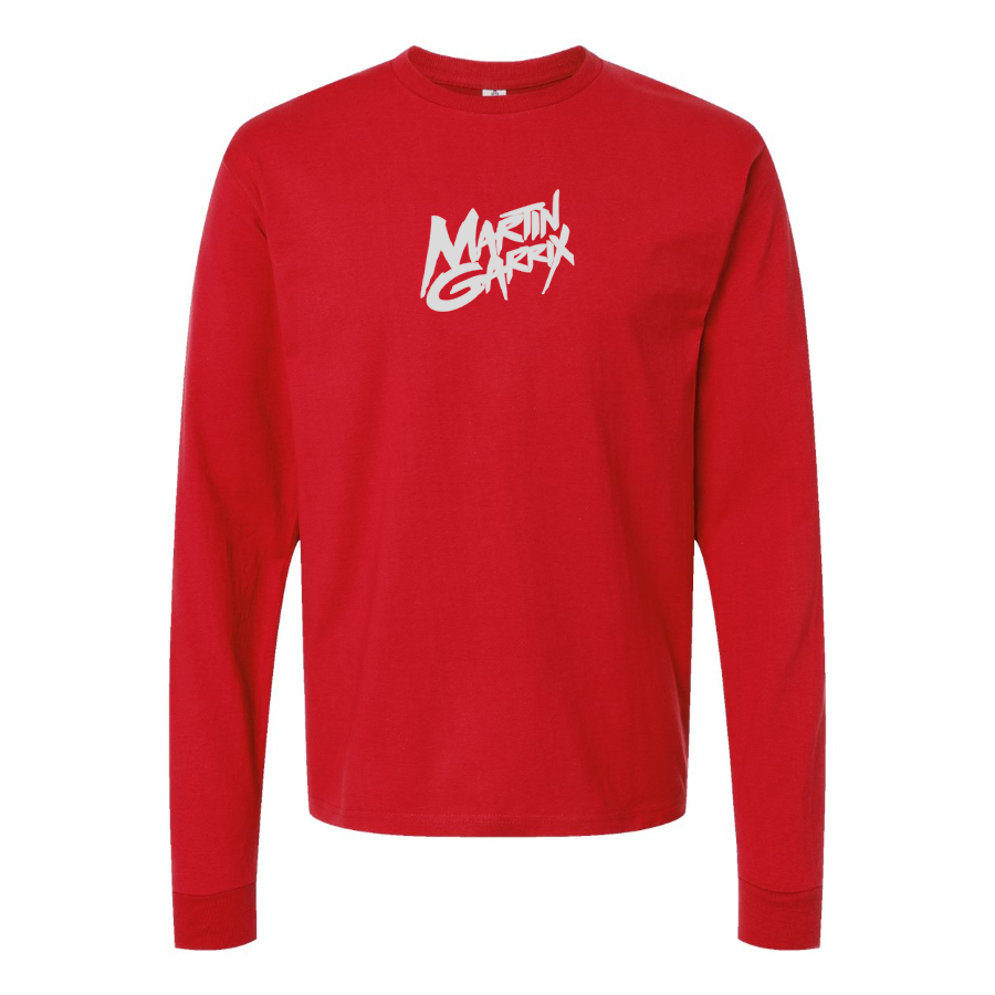 Men's Martin Garrix  Logo Cotton Long Sleeve T-Shirt