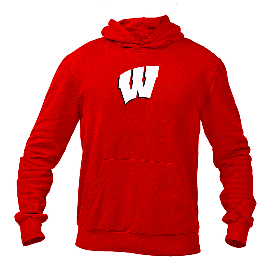 Men's Wisconsin Badgers Logo Pullover Hoodie