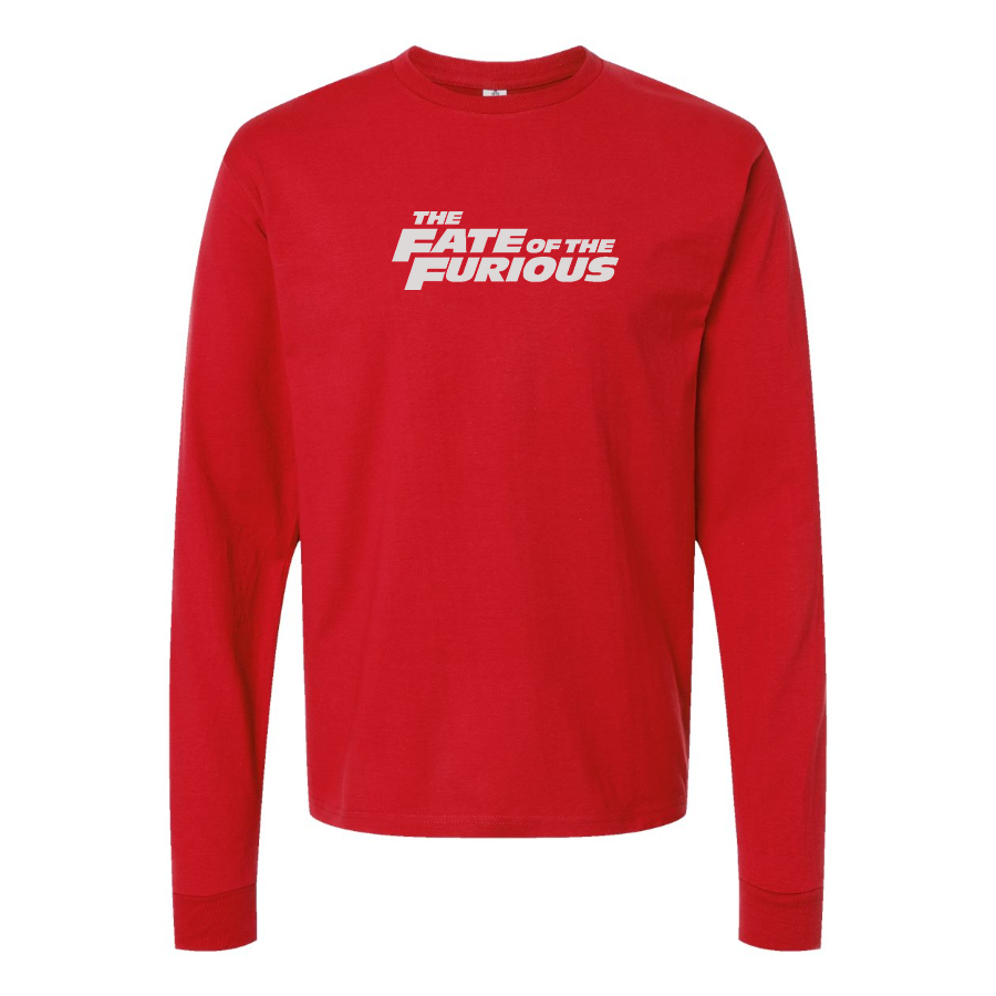 Men's The Fate Of the Furious  Logo Cotton Long Sleeve T-Shirt