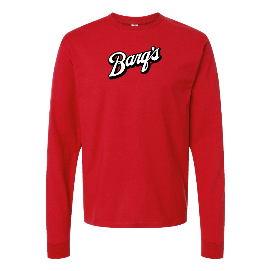 Men's Barqs Logo Cotton Long Sleeve T-Shirt