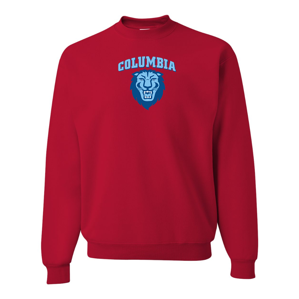 Men's  Columbia Lions JERZEES NuBlend Crewneck Sweatshirt