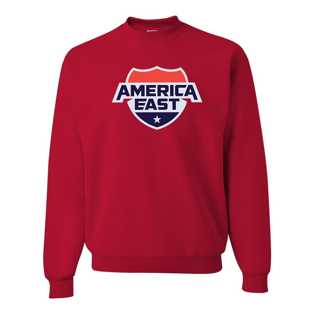 Men's  America East Conference JERZEES NuBlend Crewneck Sweatshirt