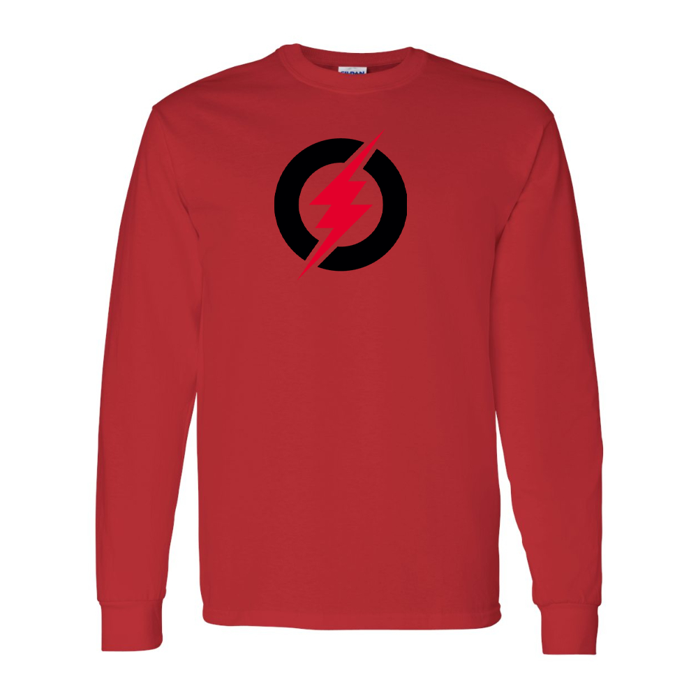 Men's Rayovac Lightning Gildan Heavy Cotton Long Sleeve T-Shirt