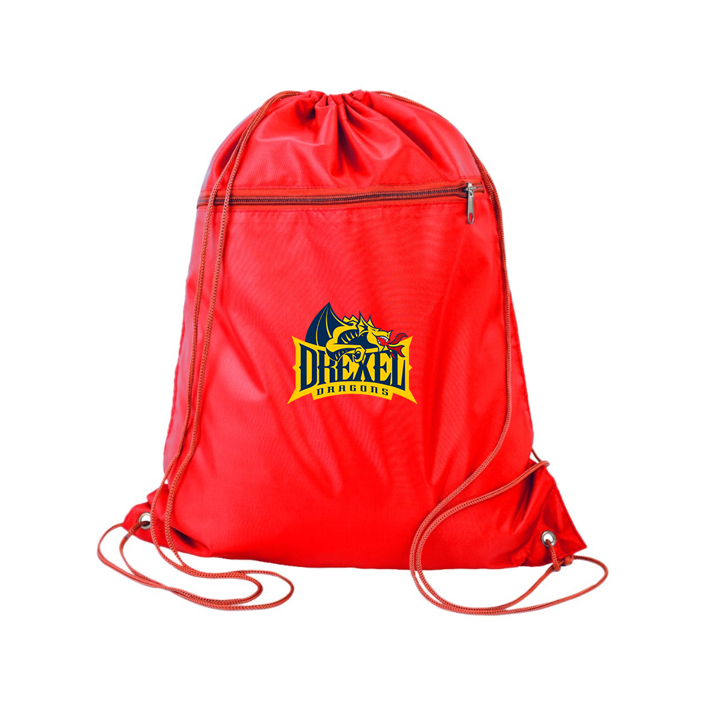 Drexel Dragons Q-Tees - Polyester Cinchpack