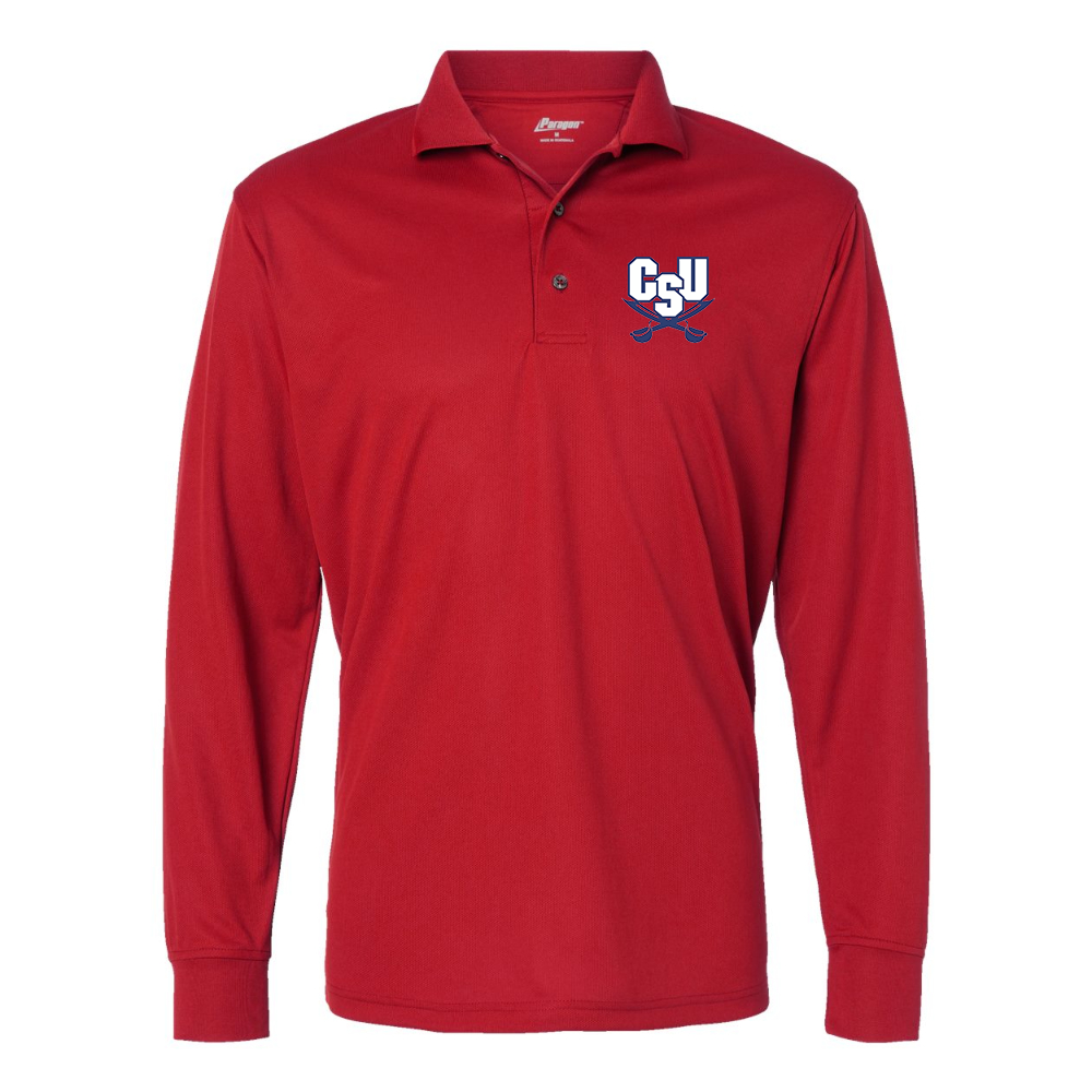 Men's  CSU Buccaneers   Paragon Prescott Long Sleeve Polo