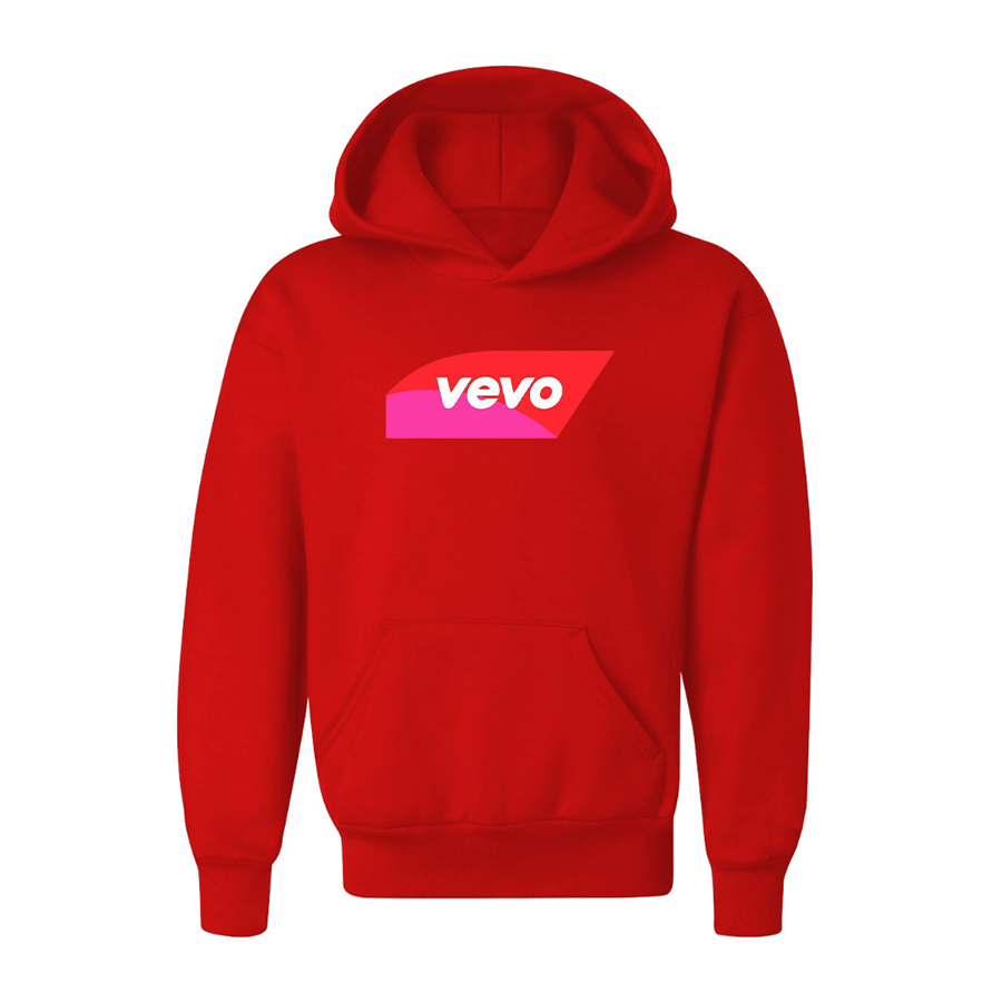 Youth Vevo Thumbnail Banner Logo Pullover Hoodie
