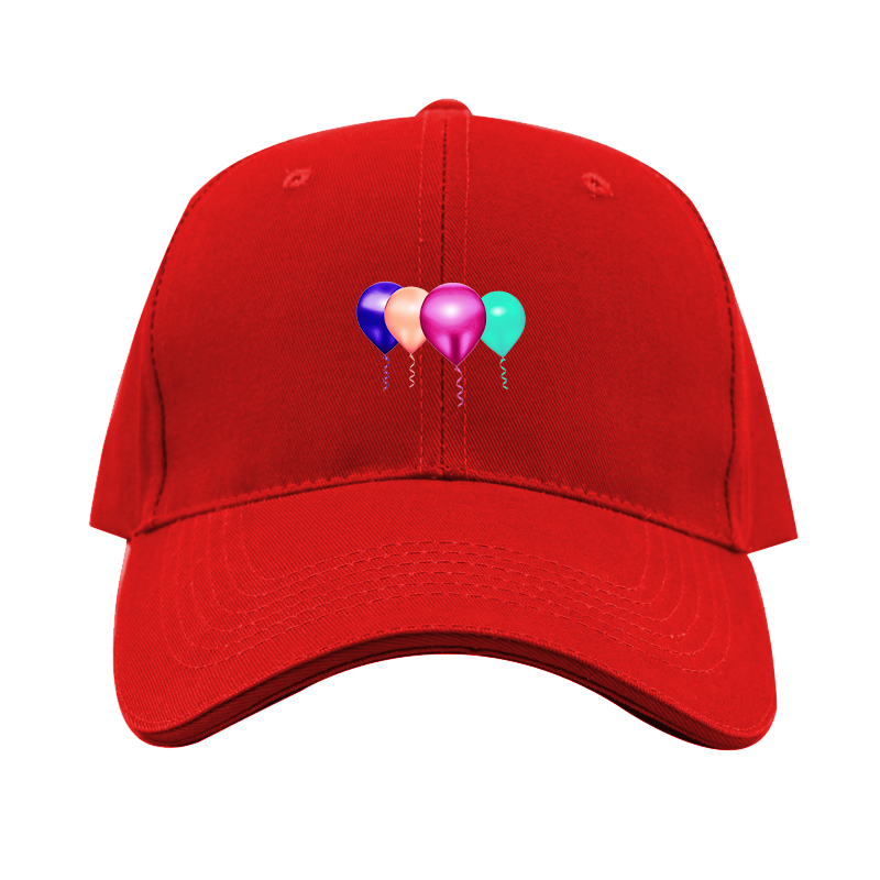 Balloon-Emojis Logo  Dad Baseball Cap Hat
