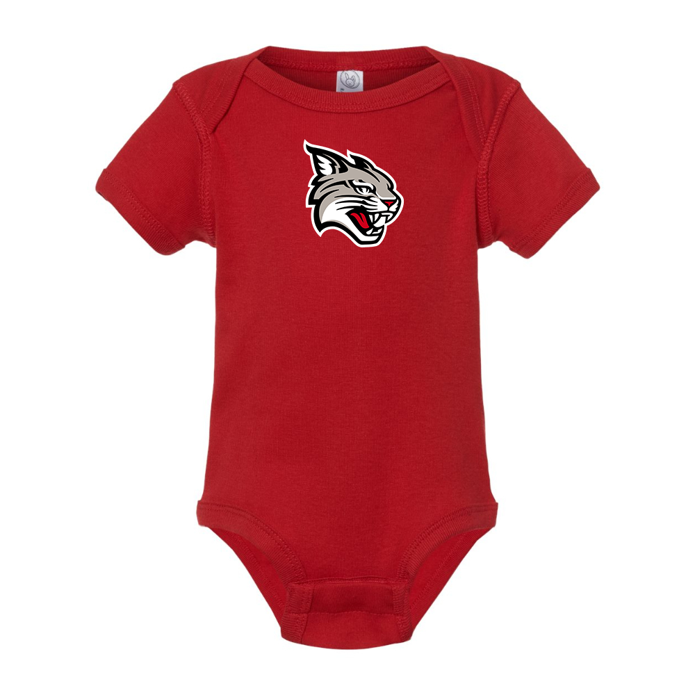 Davidson Wildcats  Rabbit Skins Infant Baby Rib Bodysuit