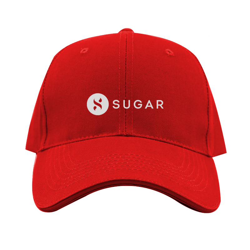 SUGAR Cosmetics Logo  Dad Baseball Cap Hat