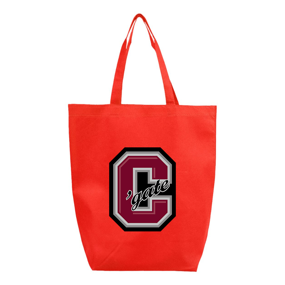 Colgate Raiders  Q-Tees Non-Woven Gusset Bottom Tote