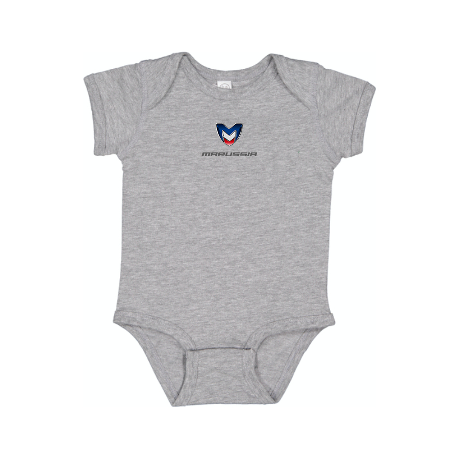 Marussia Motors Logo Baby Onesie Romper