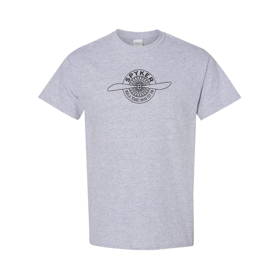 Men's Spyker Logo Cotton T-Shirt