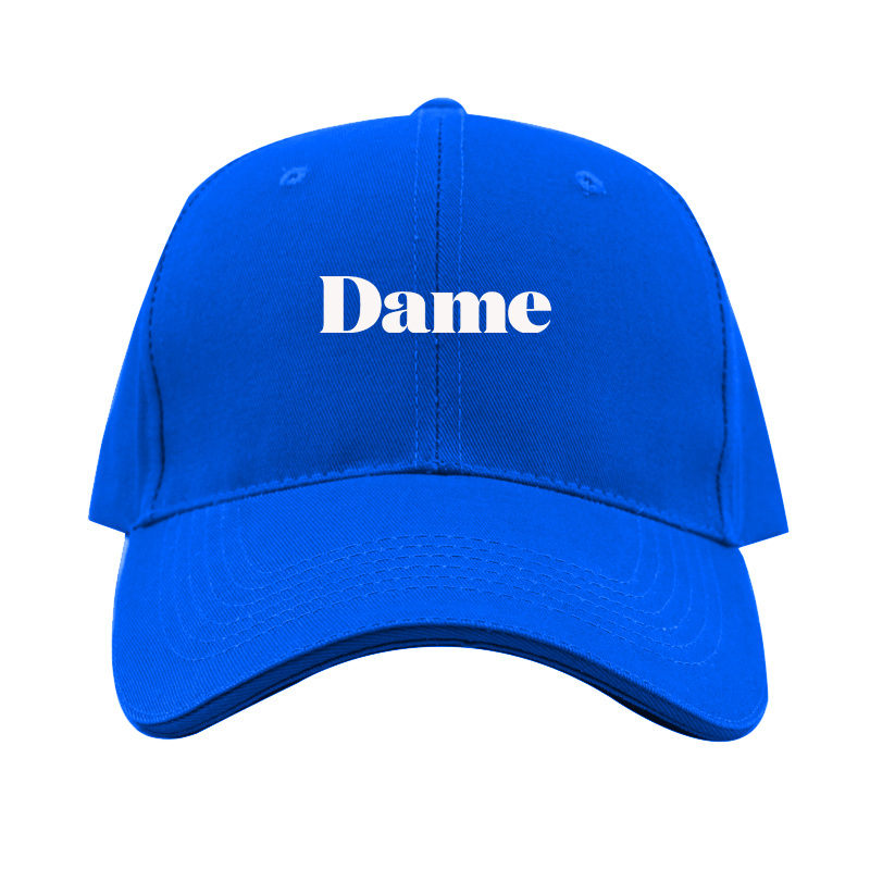 Dame Products Logo  Dad Baseball Cap Hat