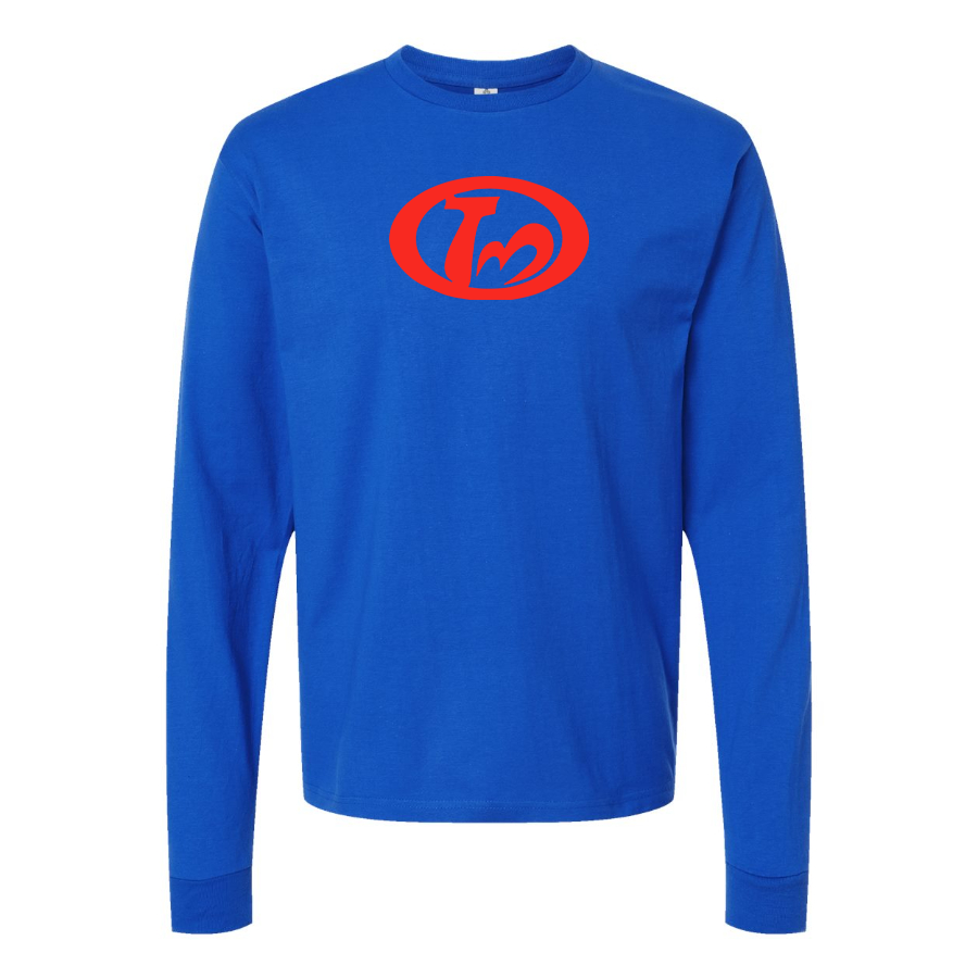 Men's Tianma Logo Cotton Long Sleeve T-Shirt