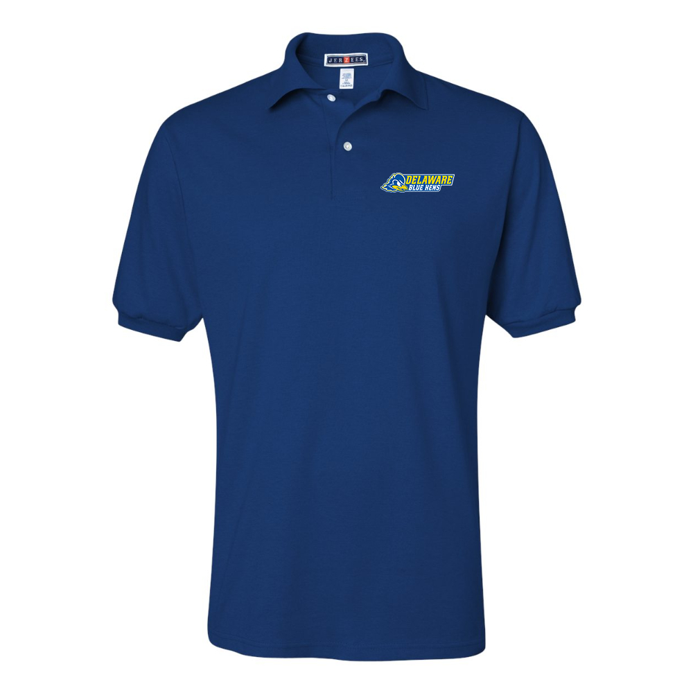 Men's  Delaware Blue Hens JERZEES  SpotShield polo