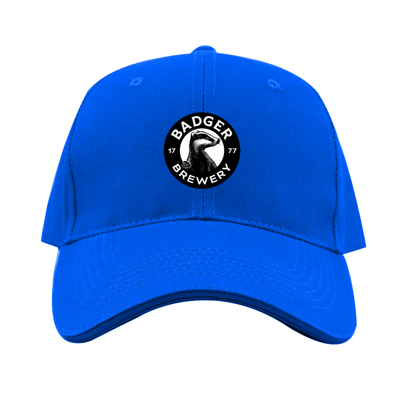 Badger Brewery Logo  Dad Baseball Cap Hat