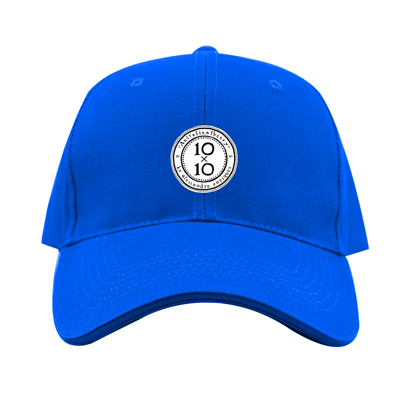 10x10 An Italian Theory Logo  Dad Baseball Cap Hat