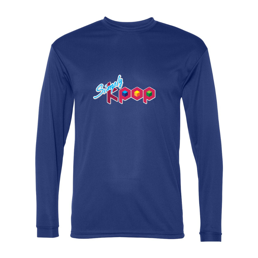 Men's Simply Kpop Performance Long Sleeve T-Shirt