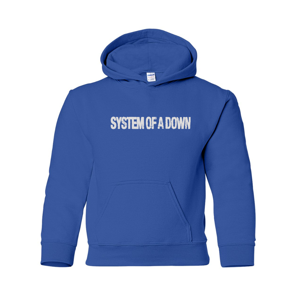 Youth  System Of A Down  Gildan Heavy Blend  Hooded Sweatshirt