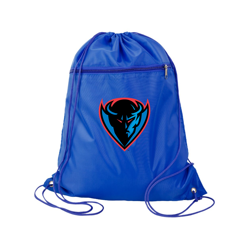 DePaul Blue Demons  Q-Tees - Polyester Cinchpack