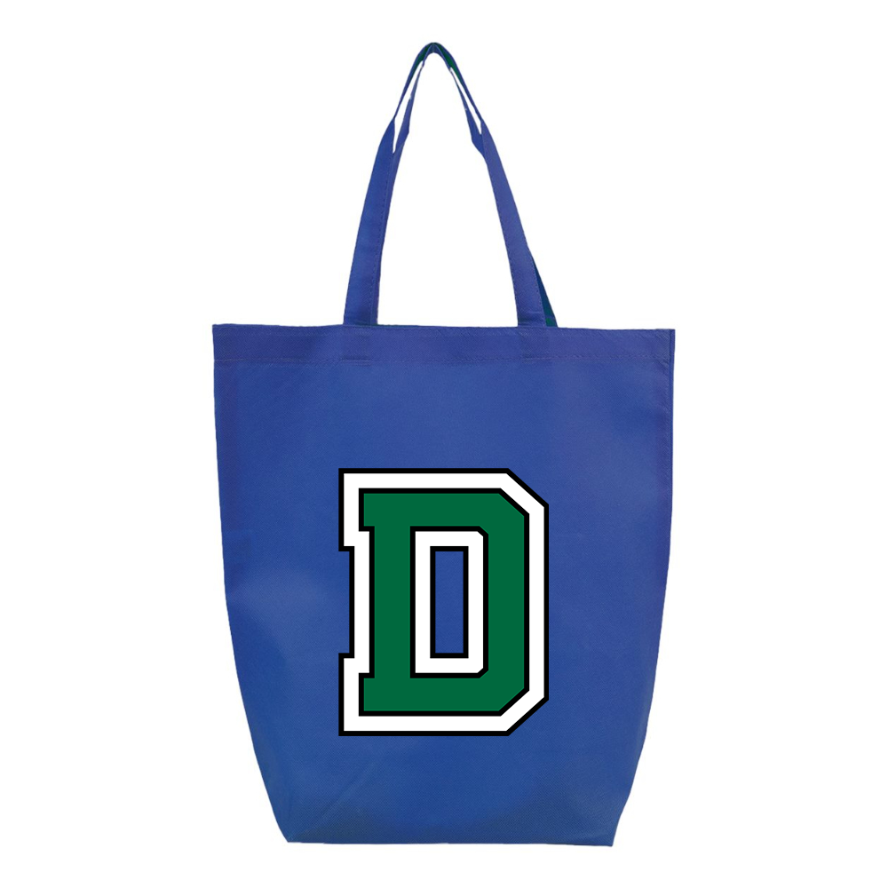 Dartmouth Big Green Q-Tees Non-Woven Gusset Bottom Tote