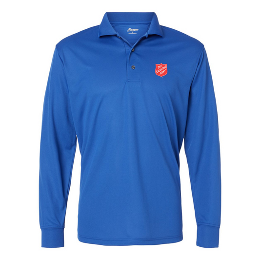 Men's   The Salvation Army Paragon Prescott Long Sleeve Polo