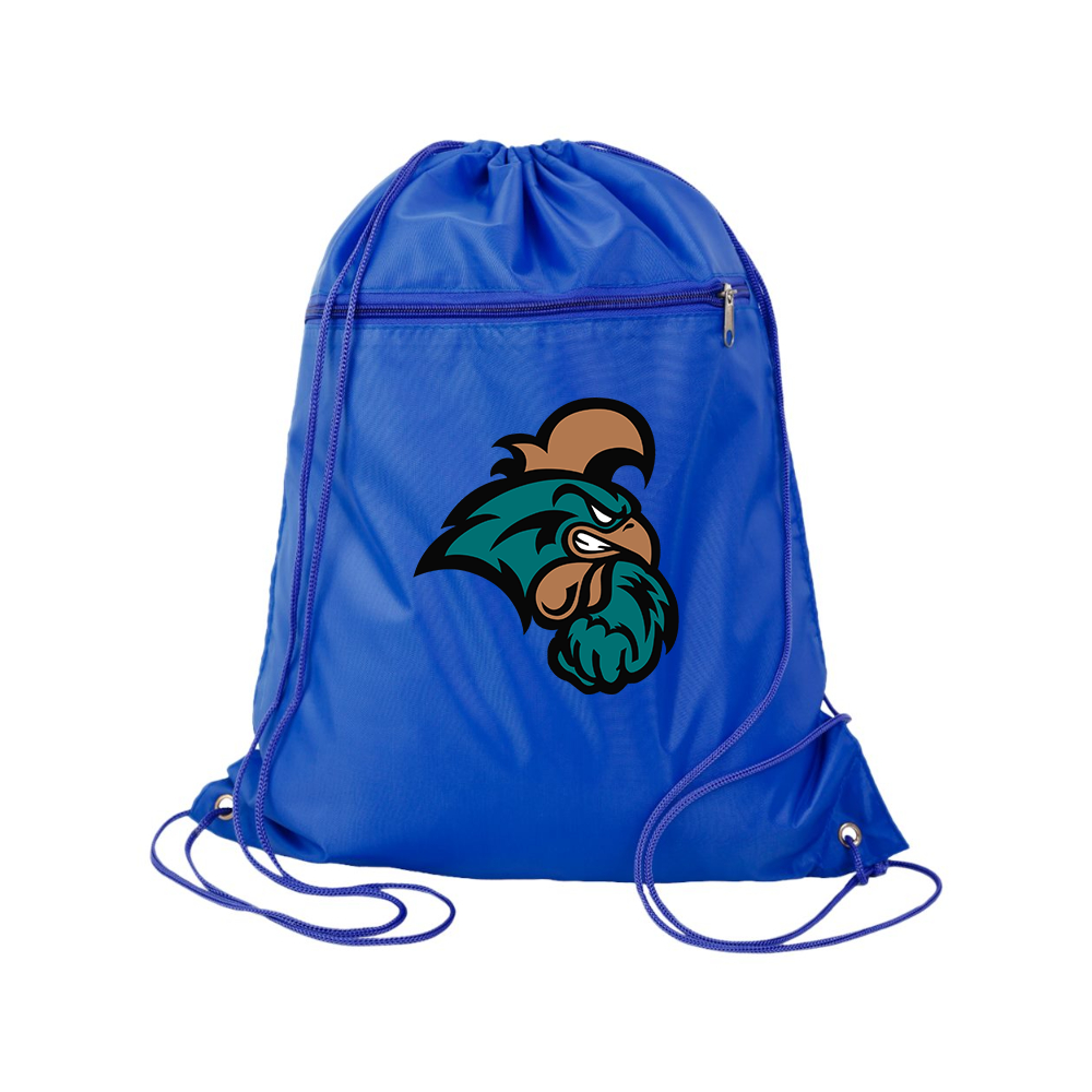 Coastal Carolina Chanticleers Q-Tees - Polyester Cinchpack